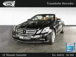 Metalliclack (schwarz Gebraucht 2017 Mercedes E200 Cabrio | 26.950 € (Superpreis)