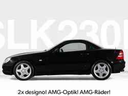 Schwarz Gebraucht 1998 Mercedes SLK230 AMG Cabrio | 17.900 €