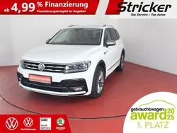 Weiß Gebraucht 2020 VW Tiguan Allspace R-line SUV | 30.949 € (Guter Preis)
