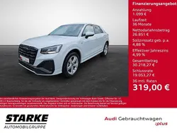 Gletscherweiß metallic Gebraucht 2024 Audi Q2 S-Line SUV | 27.950 € (Fairer Preis)