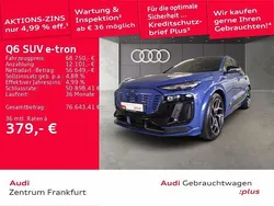 Blau Gebraucht 2024 Audi Q6 e-tron Sport SUV | 68.750 € (Guter Preis)