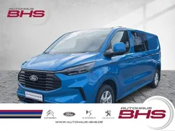 Digital aqua blue (blau) Neu 2025 Ford Transit Custom Van | 51.990 € (Teuer)