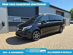 Obsidianschwarz metallic Gebraucht 2021 Mercedes V300 AMG line Van / Kleinbus | 43.590 €