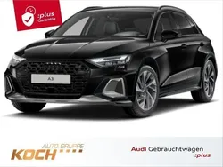 Mythosschwarz metallic Gebraucht 2024 Audi A3 Ambiente Limousine | 39.690 €