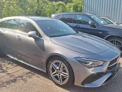 Grau Gebraucht 2024 Mercedes CLA200 AMG line Kombi | 32.800 € (Fairer Preis)