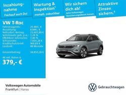 Petroleum blue metallic/schwar Gebraucht 2025 VW T-Roc Goal SUV | 29.480 € (Superpreis)