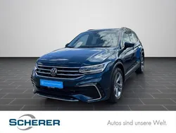 Nightshade blue metallic Gebraucht 2023 VW Tiguan R-line SUV | 38.250 € (Etwas zu teuer)