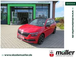 Rot (velvet rot metallic) Gebraucht 2020 Skoda Kamiq Monte Carlo SUV | 21.990 € (Fairer Preis)