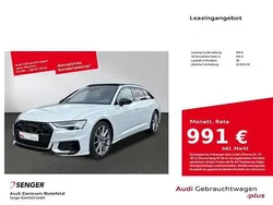 Gletscherweiß Gebraucht 2024 Audi A6 S-Line Kombi | 79.990 €