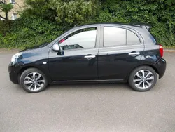 Schwarz Gebraucht 2017 Nissan Micra Kleinwagen | 9.500 € (Fairer Preis)