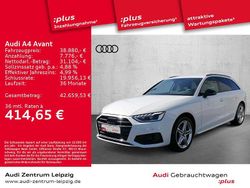 Gletscherweiß metallic Gebraucht 2024 Audi A4 Advanced Plus Kombi | 38.880 € (Teuer)