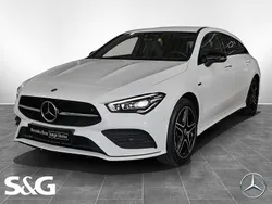 Unilack polarweiß Gebraucht 2021 Mercedes CLA250e Shooting Brake AMG Kombi | 25.970 € (Fairer Preis)
