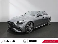 Grau Gebraucht 2024 Mercedes C300 AMG Limousine | 49.440 € (Teuer)