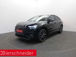 Schwarz Gebraucht 2024 Audi Q4 Sportback e-tron S-Line SUV | 48.950 € (Superpreis)