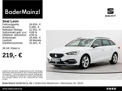 Nevada weiß metallic Gebraucht 2024 Seat Leon ST FR Kombi | 26.930 € (Guter Preis)