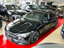 Schwarz Gebraucht 2019 Mercedes CLA220 Shooting Brake AMG line Kombi | 24.999 € (Etwas zu teuer)
