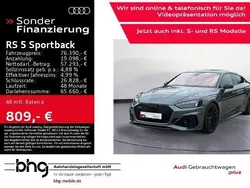 Grau Gebraucht 2023 Audi RS5 Sportback Advanced Limousine | 76.390 € (Fairer Preis)