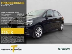 Schwarz Gebraucht 2016 BMW 218 Active Tourer Advantage Van / Kleinbus | 12.280 € (Guter Preis)