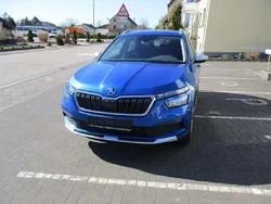 Raceblau metallic (metallic) Gebraucht 2023 Skoda Kamiq ScoutLine SUV | 23.990 € (Guter Preis)