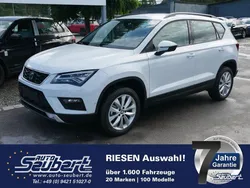 Weiß metallic Gebraucht 2019 Seat Ateca Style SUV | 26.290 € (Etwas zu teuer)