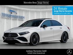 Unilack polarweiß Gebraucht 2024 Mercedes A250 AMG Line Premium Limousine | 41.970 € (Teuer)