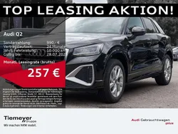 Schwarz Gebraucht 2024 Audi Q2 S-Line SUV | 34.150 € (Fairer Preis)