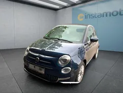 Blau Gebraucht 2021 Fiat 500C Cabrio | 12.949 € (Fairer Preis)