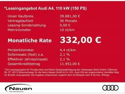 Gletscherweiß metallic Gebraucht 2024 Audi A4 S-Line Kombi | 39.881 € (Etwas zu teuer)