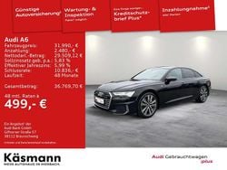 Brillantschwarz Gebraucht 2021 Audi A6 S-Line Limousine | 31.990 € (Superpreis)
