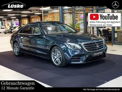 Anthrazitblau Gebraucht 2017 Mercedes S400 AMG line Limousine | 59.900 €