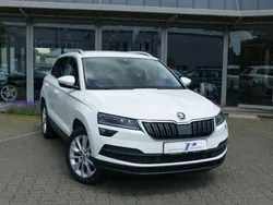Candyweiss Gebraucht 2021 Skoda Karoq Style SUV | 20.890 € (Etwas zu teuer)