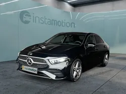 Schwarz Gebraucht 2024 Mercedes A180 Premium Limousine | 39.700 € (Teuer)
