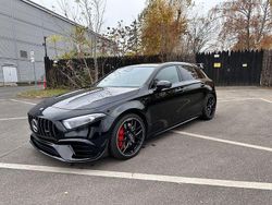 Schwarz Gebraucht 2022 Mercedes A45 AMG Advanced Plus Limousine | 42.900 € (Superpreis)