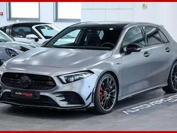 Grau Gebraucht 2019 Mercedes A35 AMG AMG Limousine | 35.500 € (Teuer)
