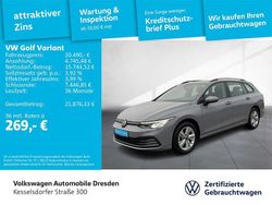 Mondsteingrau Gebraucht 2022 VW Golf VIII Life Kombi | 20.490 € (Guter Preis)