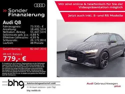 Schwarz Gebraucht 2023 Audi Q8 S-Line SUV | 73.930 € (Teuer)