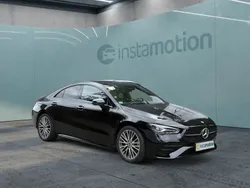 Schwarz Gebraucht 2024 Mercedes CLA180 AMG line Limousine | 34.600 € (Fairer Preis)