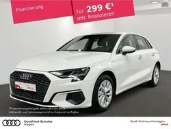 Weiß Gebraucht 2022 Audi A3 Sportback e-tron Design Limousine | 24.810 € (Fairer Preis)