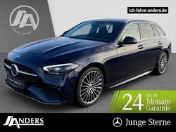 Cavansitblau Gebraucht 2021 Mercedes C220 AMG Kombi | 38.650 €