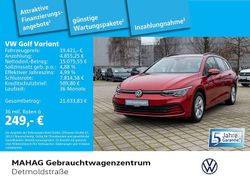 Rot Gebraucht 2021 VW Golf VIII Life Kombi | 19.421 € (Fairer Preis)