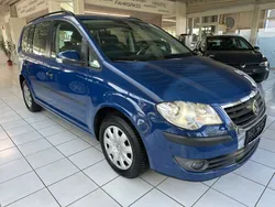 Blau Gebraucht 2007 VW Touran Conceptline Van / Kleinbus | 3.990 € (Guter Preis)