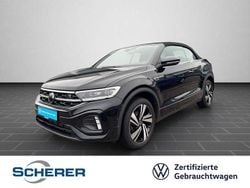 Deep black perleffekt schwarz Gebraucht 2022 VW T-Roc Cabriolet R-line Cabrio | 27.490 € (Fairer Preis)