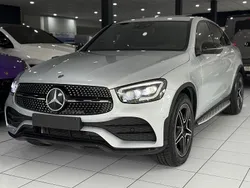 Silber Gebraucht 2020 Mercedes GLC300 AMG line Coupé | 39.990 € (Guter Preis)