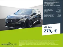 Perlaneraschwarz Gebraucht 2023 Peugeot 5008 Allure Van / Kleinbus | 27.990 € (Guter Preis)