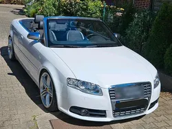 Weiß Gebraucht 2007 Audi S4 Cabriolet Cabrio | 25.950 € (Teuer)