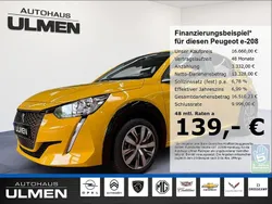 Gelb Gebraucht 2021 Peugeot e-208 Active Kleinwagen | 16.660 € (Fairer Preis)