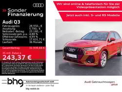 Rot Gebraucht 2022 Audi Q3 S-Line SUV | 28.950 € (Superpreis)