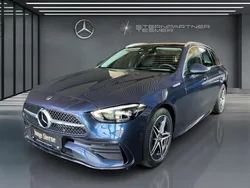 Blau Gebraucht 2024 Mercedes C300 AMG Kombi | 48.990 € (Etwas zu teuer)