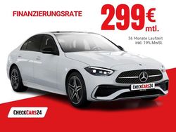 Weiß Gebraucht 2024 Mercedes C300e AMG line Limousine | 59.089 €