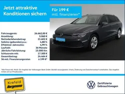 Delfingrau metallic (metallic) Gebraucht 2024 VW Golf VIII Life Kombi | 26.662 € (Fairer Preis)